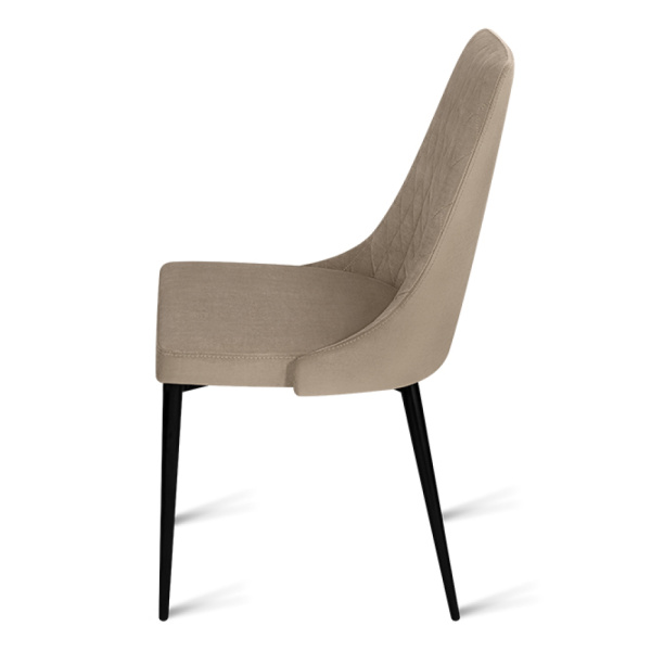 Стул B240 (B240 LATTE VL10, BK VD)